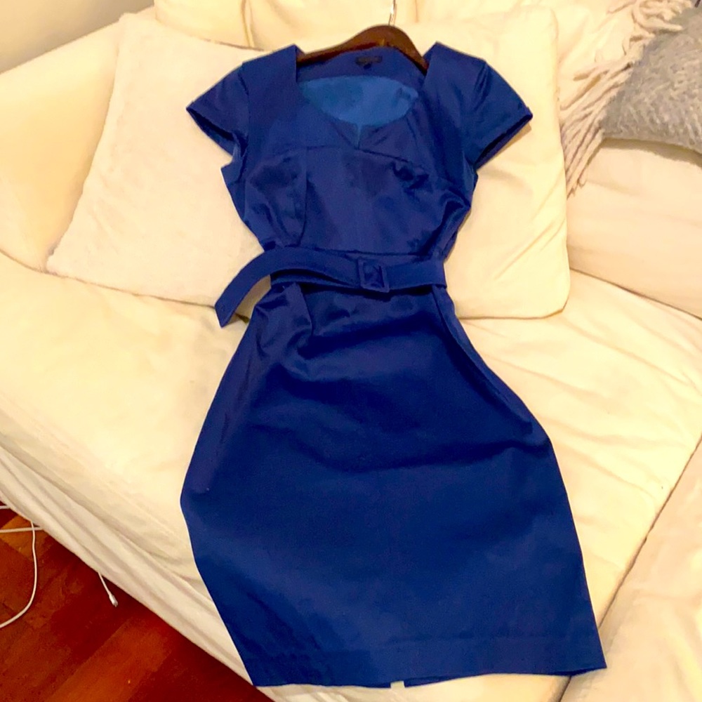 Royal Blue Cocktail dress by Italian designer